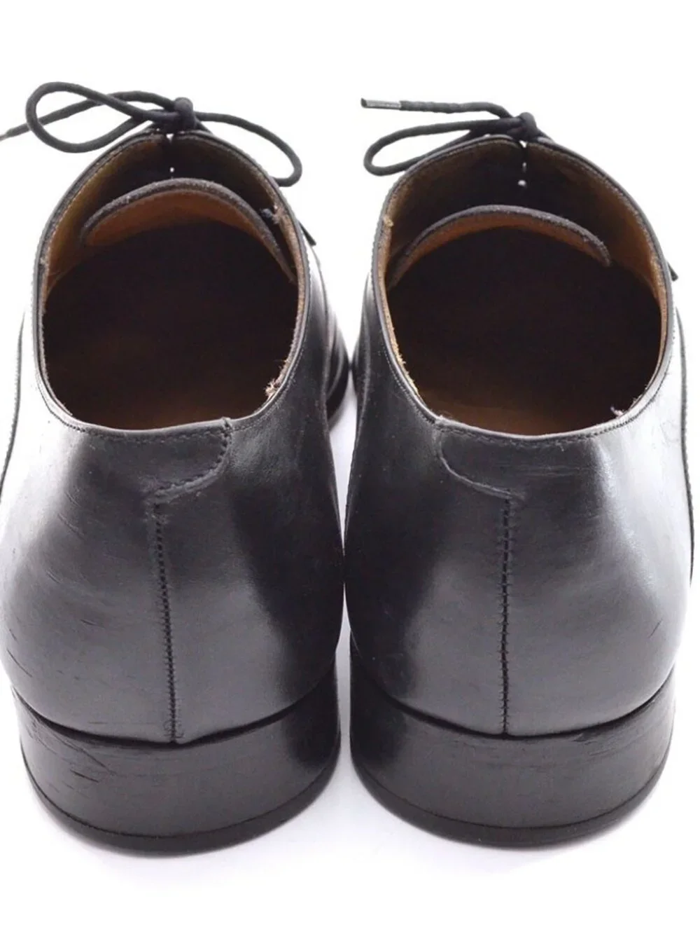 Men Jack Erwin Joe Black Business Cap Toe Oxfords 12 M
